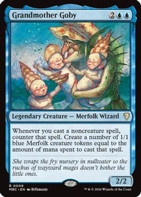Grandmother Goby -  Foil (-009) - Mystery Booster Commander Edition