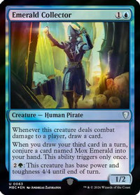 Emerald Collector -  Foil (-063) - Mystery Booster Commander Edition