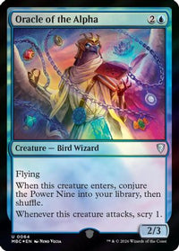 Oracle of the Alpha -  Foil (-064) - Mystery Booster Commander Edition