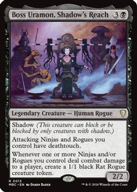 Boss Uramon, Shadow's Reach -  Foil (-013) - Mystery Booster Commander Edition