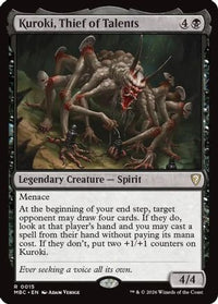 Kuroki, Thief of Talents -  Foil (-015) - Mystery Booster Commander Edition