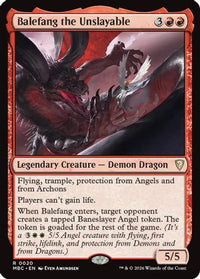 Balefang the Unslayable -  Foil (-020) - Mystery Booster Commander Edition