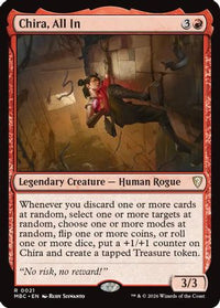 Chira, All In -  (-021) - Mystery Booster Commander Edition