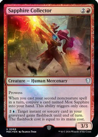 Sapphire Collector -  Foil (-068) - Mystery Booster Commander Edition