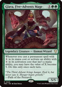 Glava, Five-Advents Mage -  Foil (-029) - Mystery Booster Commander Edition