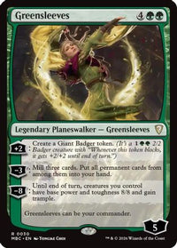 Greensleeves -  Foil (-030) - Mystery Booster Commander Edition
