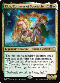 Elda, Conjurer of Spectacle -  (-037) - Mystery Booster Commander Edition