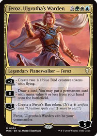 Feroz, Ulgrotha's Warden -  (-038) - Mystery Booster Commander Edition