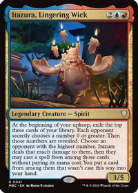 Itazura, Lingering Wick -  Foil (-041) - Mystery Booster Commander Edition