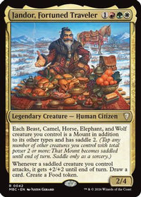 Jandor, Fortuned Traveler -  (-042) - Mystery Booster Commander Edition