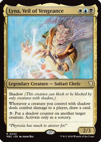 Lyna, Veil of Vengeance -  (-043) - Mystery Booster Commander Edition