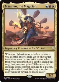 Massimo, the Magician -  Foil (-045) - Mystery Booster Commander Edition