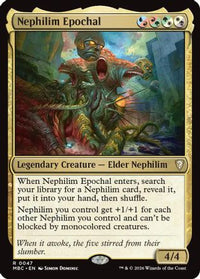 Nephilim Epochal -  Foil (-047) - Mystery Booster Commander Edition