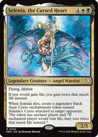 Selenia, the Cursed Heart -  Foil (-050) - Mystery Booster Commander Edition