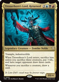 Tresserhorn's Lord, Returned -  Foil (-052) - Mystery Booster Commander Edition