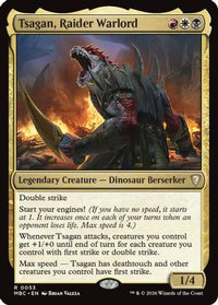Tsagan, Raider Warlord -  (-053) - Mystery Booster Commander Edition