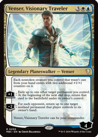 Venser, Visionary Traveler -  (-055) - Mystery Booster Commander Edition