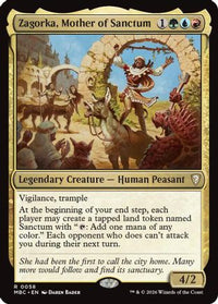 Zagorka, Mother of Sanctum -  (-058) - Mystery Booster Commander Edition