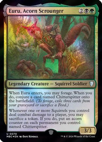 Euru, Acorn Scrounger -  Foil (-070) - Mystery Booster Commander Edition