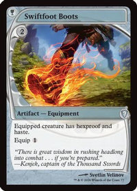 Swiftfoot Boots (Future Sight) -  (-077) - Mystery Booster Commander Edition