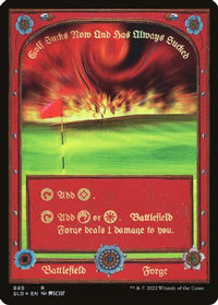 Battlefield Forge -  Foil (SLD-669) - Secret Lair Drop Series