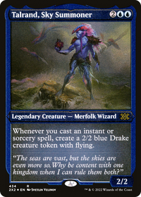 Talrand, Sky Summoner (Foil Etched) -  Foil (2X2-434) - Double Masters 2022