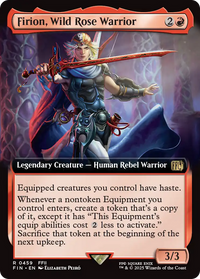Firion, Wild Rose Warrior - : (Extended Art) Foil (FIN-459) - FINAL FANTASY