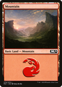 Mountain (270) [Core Set 2021]