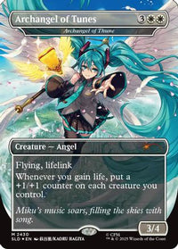 Archangel of Tunes  - Archangel of Thune -  Foil (SLD-2430) - Secret Lair Drop Series