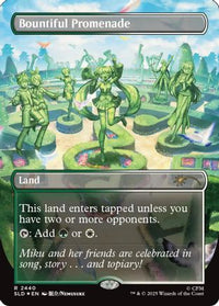 Bountiful Promenade -  Foil (SLD-2440) - Secret Lair Drop Series
