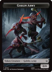 Goblin Army (0003) // Wolf Double-Sided Token -  (HOB-3 // 9) - The Hobbit