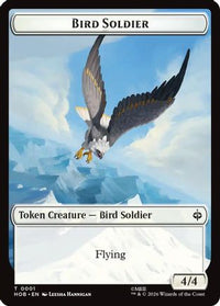 Bird Soldier // Axe Double-Sided Token -  (HOB-1 // 10) - The Hobbit