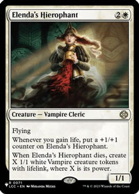 Elenda's Hierophant -  (LIST-071) - The List Reprints