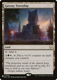 Gavony Township -  (LIST-406) - The List Reprints