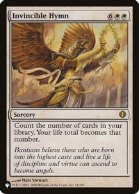 Invincible Hymn -  (LIST-014) - The List Reprints