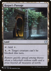 Rogue's Passage (C19) -  (LIST-270) - The List Reprints
