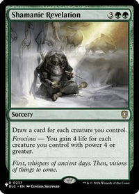 Shamanic Revelation (BLC) -  (LIST-237) - The List Reprints
