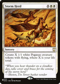 Storm Herd (KHC) -  (LIST-033) - The List Reprints