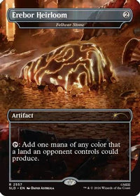 Erebor Heirloom - Fellwar Stone -  Foil (SLD-2557) - Secret Lair Drop Series