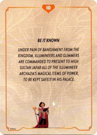 Reign of Jafar Lore Card (10 of 19)   - Reign of Jafar