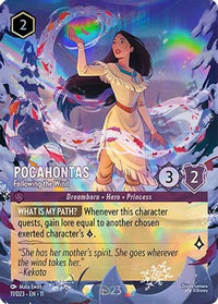Pocahontas - Following the Wind (11) Holofoil - D23 Promos