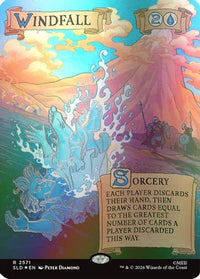 Windfall (2571) (Out Of Sight Foil) -  Foil (SLD-2571) - Secret Lair Drop Series