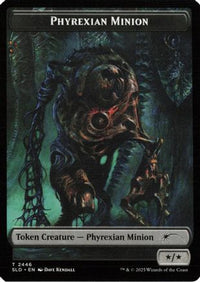 Phyrexian Minion (SLD) // Angel (LCI) Double-sided Token -  (SLD-2446 // 2) - Secret Lair Drop Series