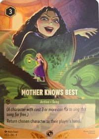 Mother Knows Best (1)  - Disney Lorcana Promo Cards