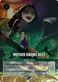 Mother Knows Best (Foil) (13) Holofoil - Disney Lorcana Promo Cards