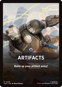 Artifacts Theme Card -  (MSC-003) - Commander: Marvel Super Heroes