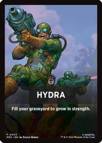 Hydra Theme Card (0005) -  (MSC-005) - Commander: Marvel Super Heroes