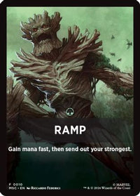 Ramp Theme Card -  (MSC-010) - Commander: Marvel Super Heroes