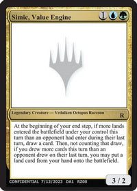 Simic Value Engine -  (UNK-) - Un-Known Event Playtest Cards