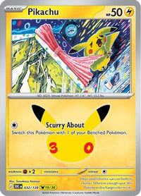 Pikachu (032/128) [ME 30th Celebration] Holofoil - None